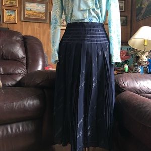 Simon Chang Pleated Skirt